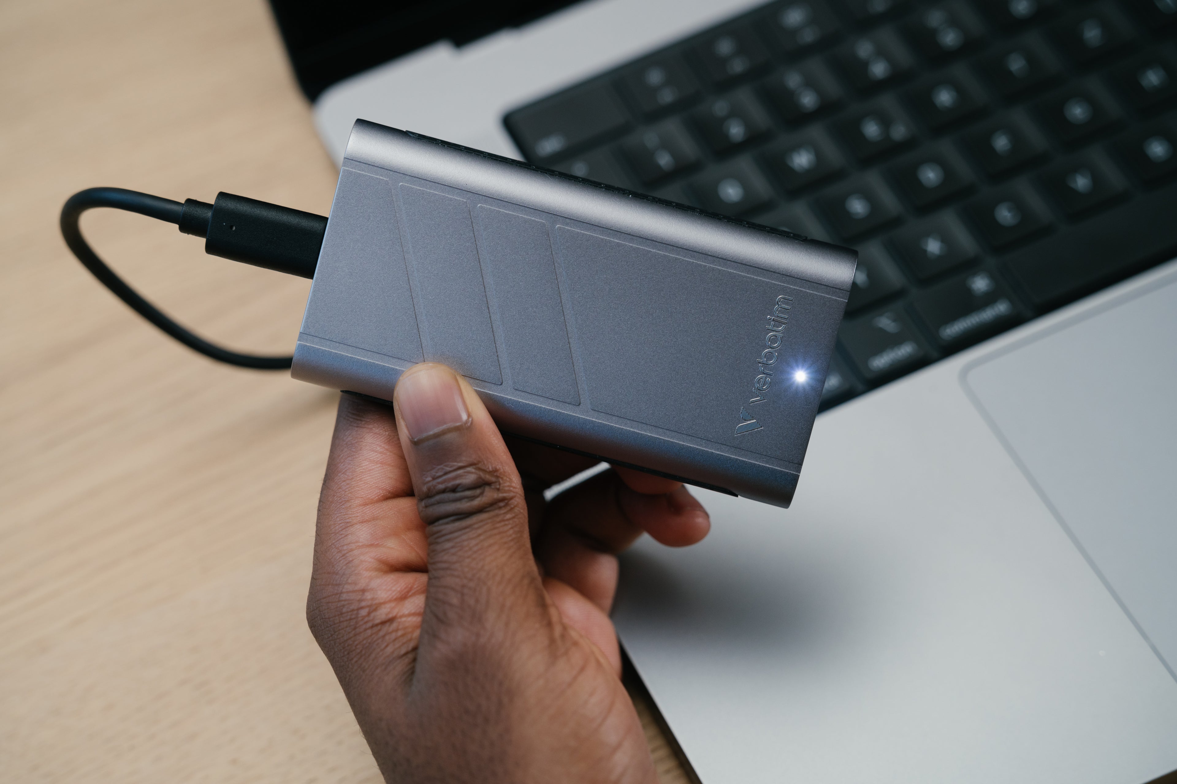 Verbatim TurboMetal SSD USB4 1TB 1 To USB Type-C USB4 Gen 2x2 Argent