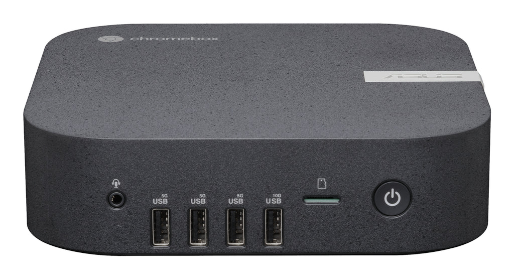 ASUS Chromebox CHROMEBOX6-S3006UN Intel Core 3 100U 8 Go DDR5-SDRAM 128 Go SSD ChromeOS Mini PC Noir
