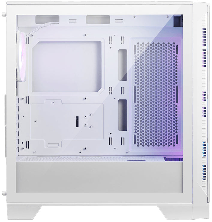 MSI MAG Forge 320R AIRFLOW Micro Tower, Blanc