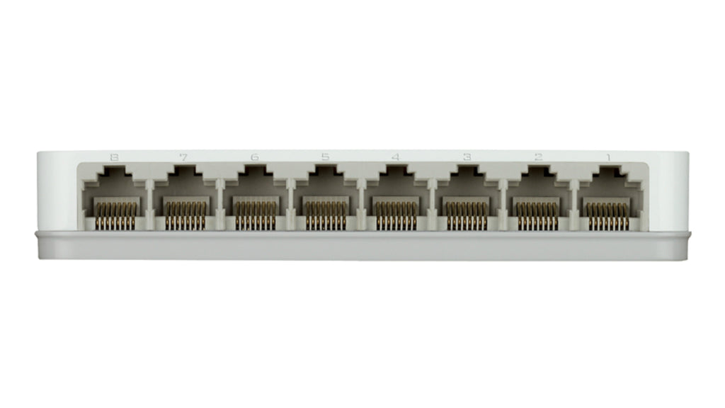 D-Link GO-SW-8G/E commutateur réseau Non-géré Gigabit Ethernet (10/100/1000) Blanc