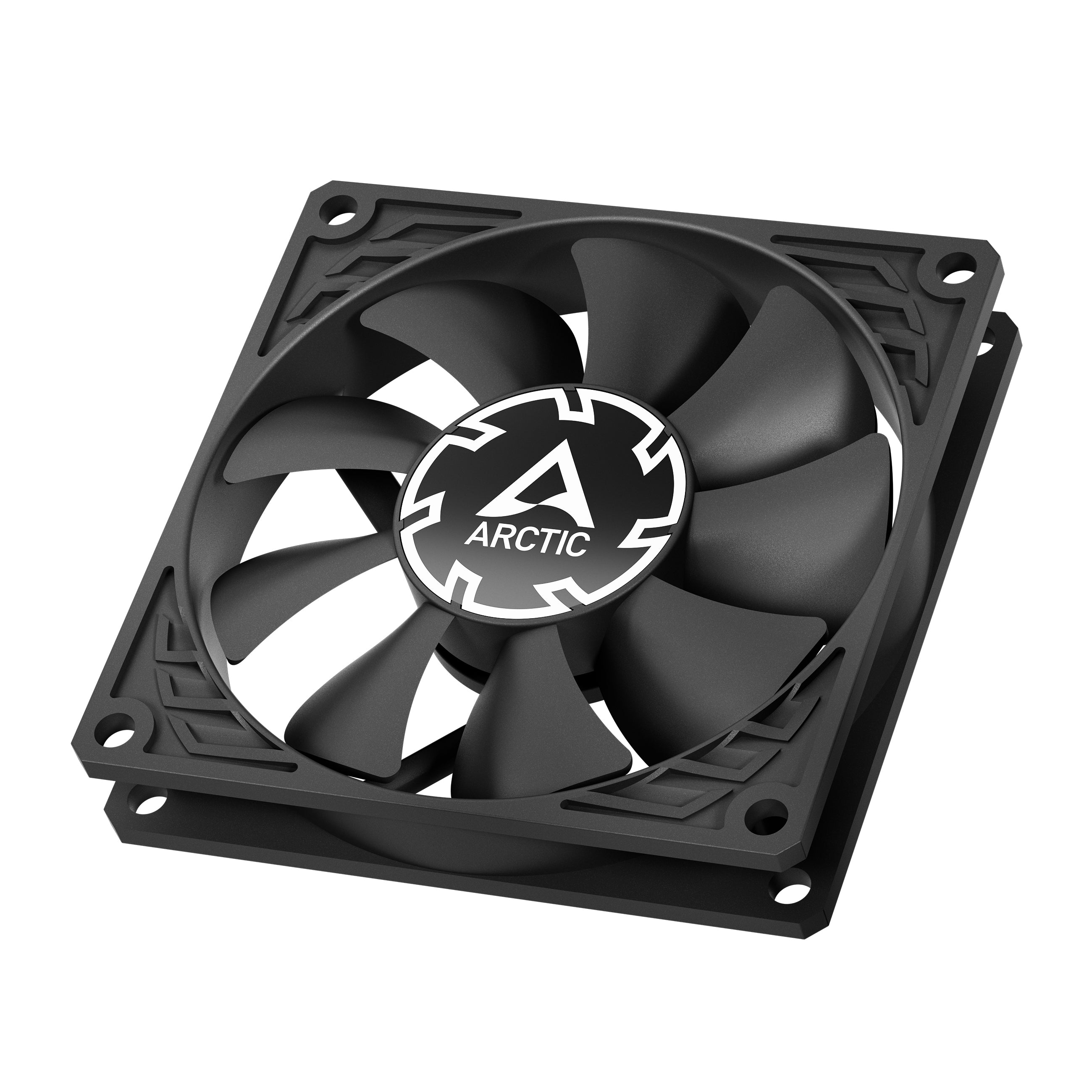 ARCTIC P8 Slim PWM PST Boitier PC Ventilateur 8 cm Noir 1 pièce(s)