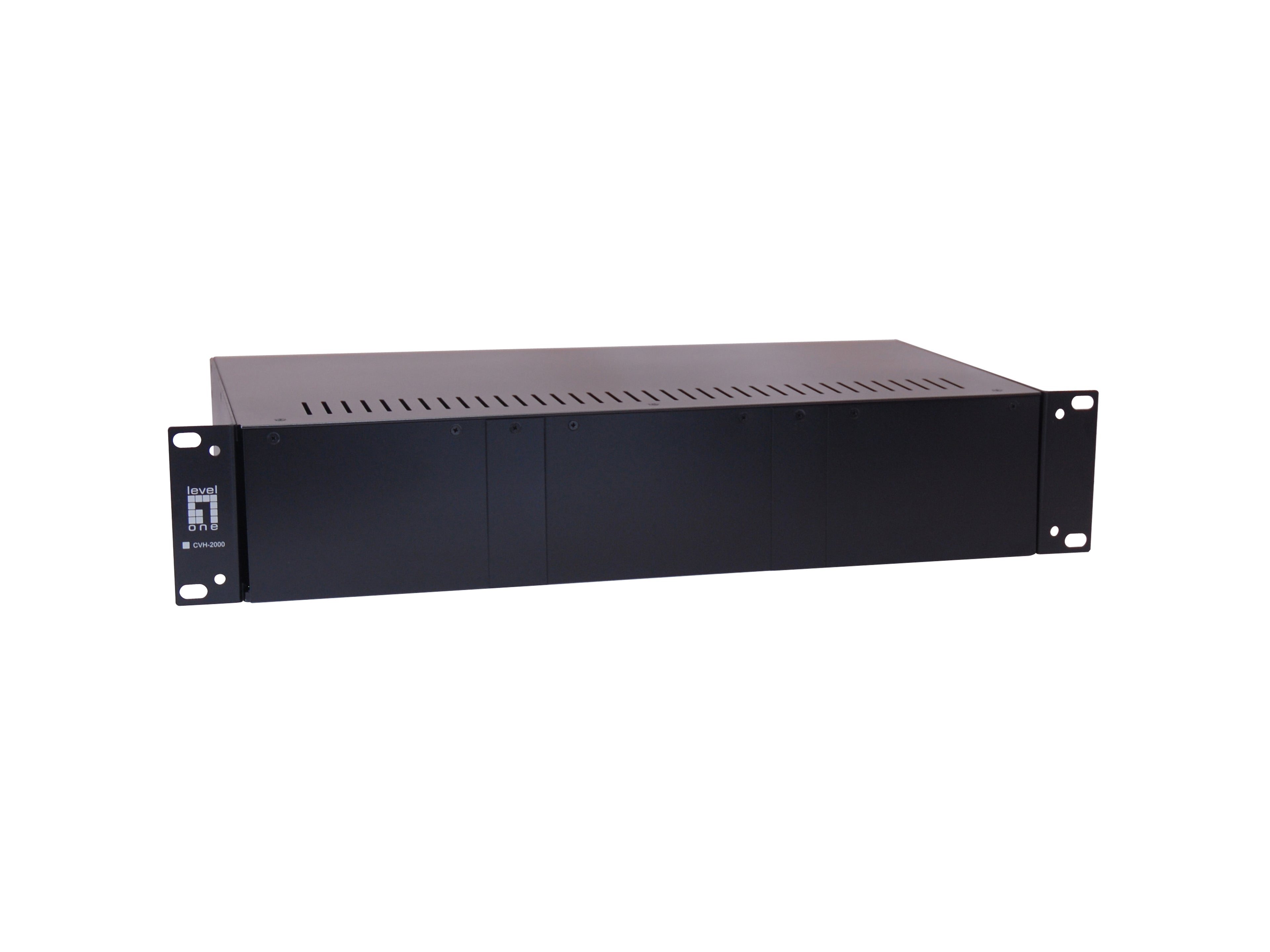 LevelOne CVH-2000 châssis de réseaux Noir