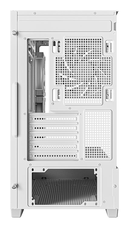 DeepCool CG380 3F WH Boîtier Tower Micro ATX, Blanc