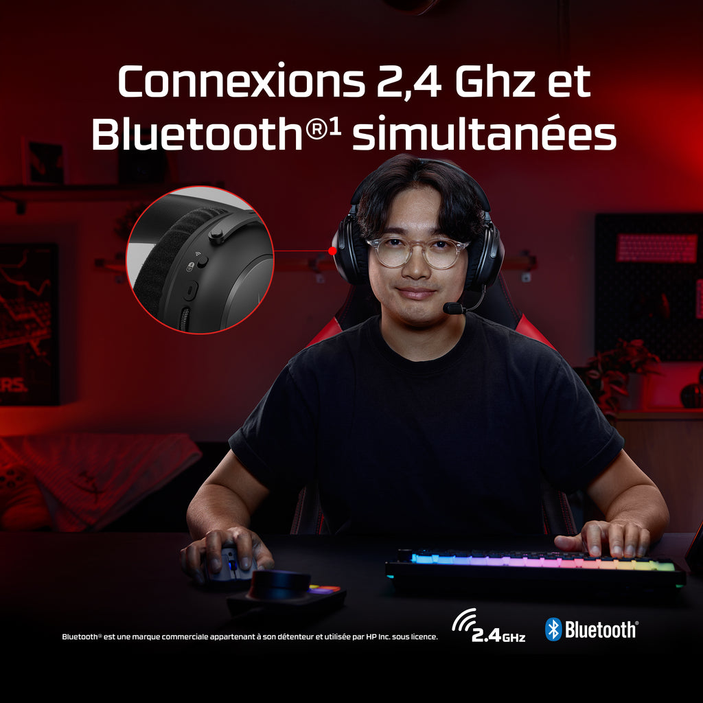 HyperX Cloud Alpha 2 Casque Gamer Sans Fil
