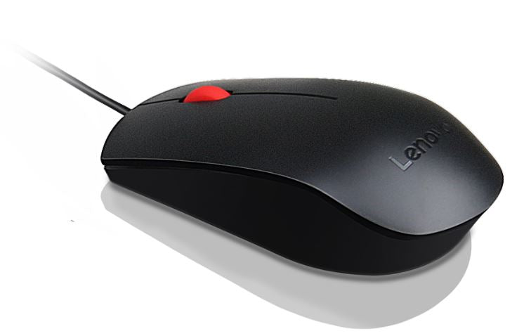 Lenovo Essential souris Bureau Ambidextre USB Type-A Optique 1600 DPI