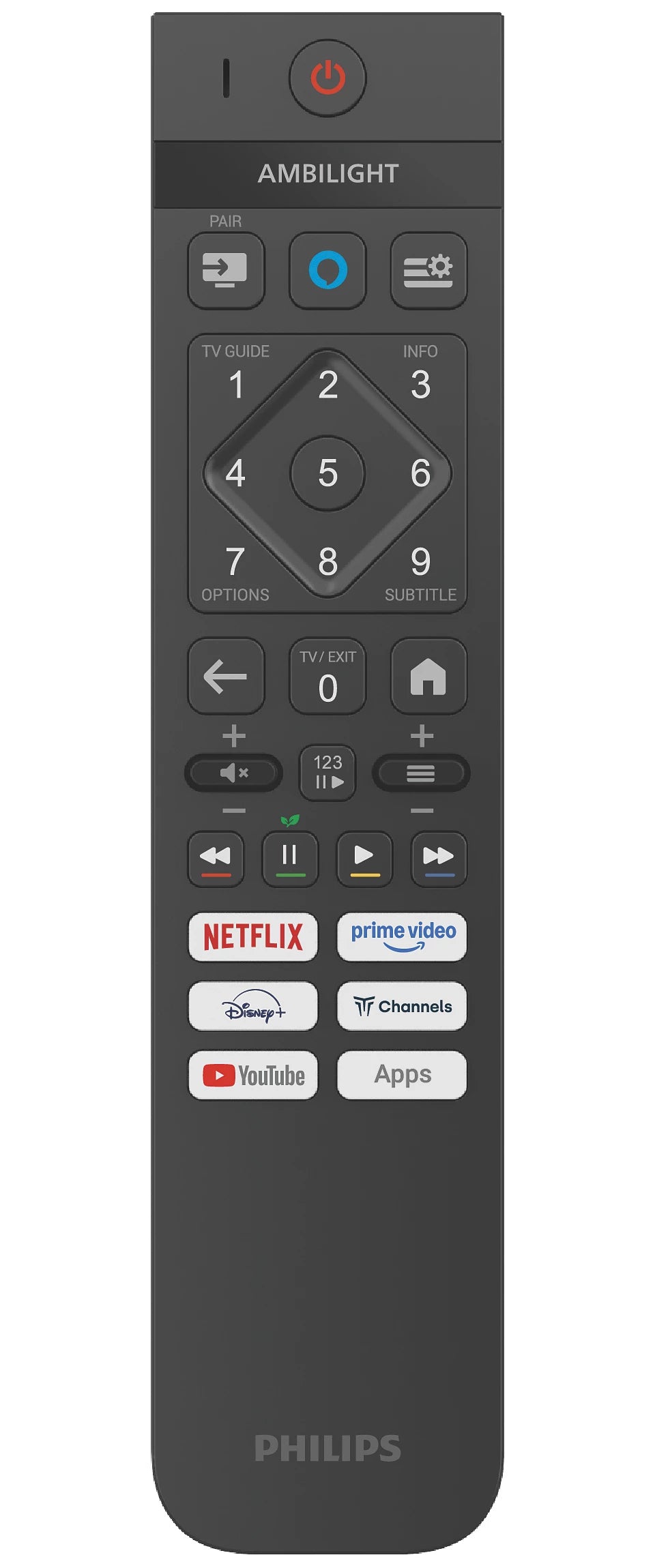 Philips 139,7 cm (55") 4K Ultra HD Smart TV Wifi Noir