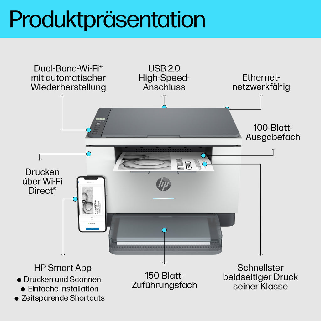 HP LaserJet MFP M234dw Imprimante Laser Multifonction