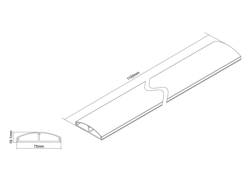 Multibrackets 3855 accessoire de câble - vue 5