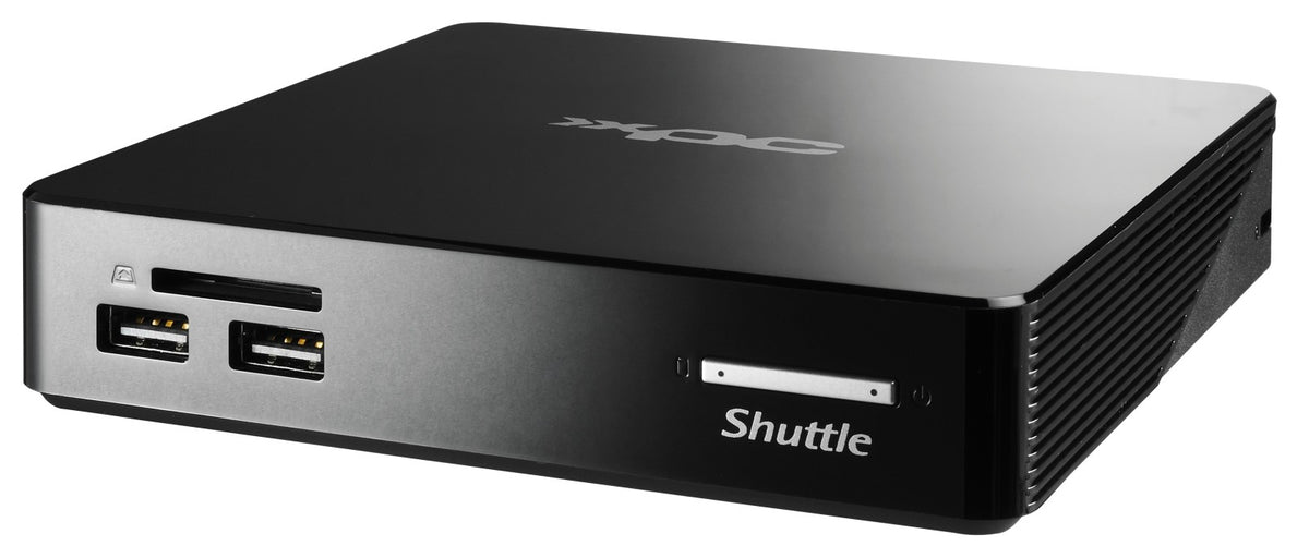 Shuttle XPC nano NS02EV2 PC/poste de travail Rockchip RK3368 2 Go DDR3L-SDRAM 16 Go eMMC Android 8.1 Nettop Mini PC Noir