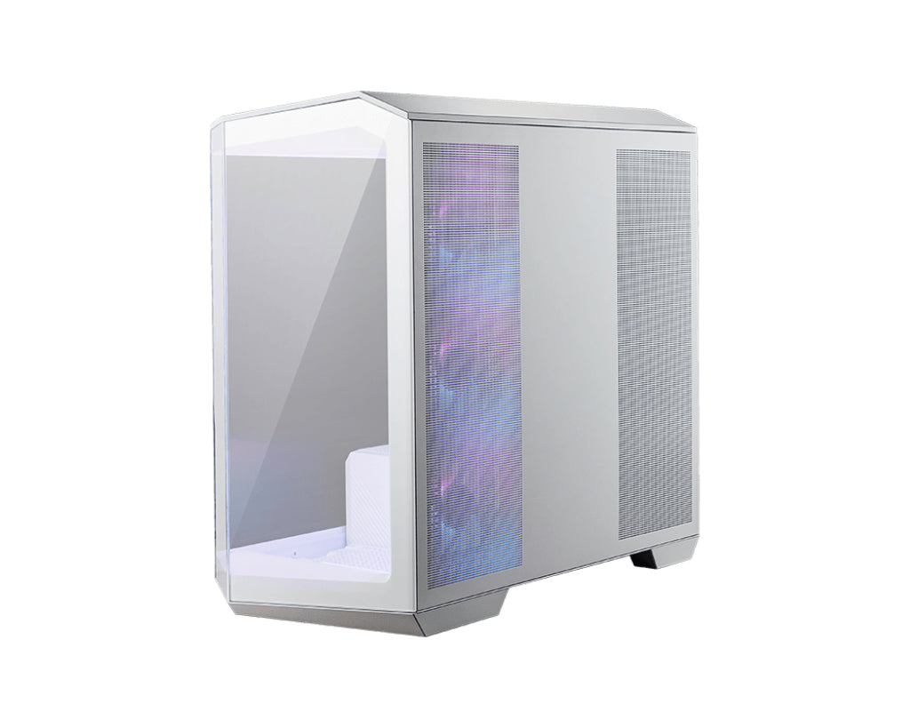 MSI MAG PANO M100R PZ Boîtier Micro Tower, Blanc