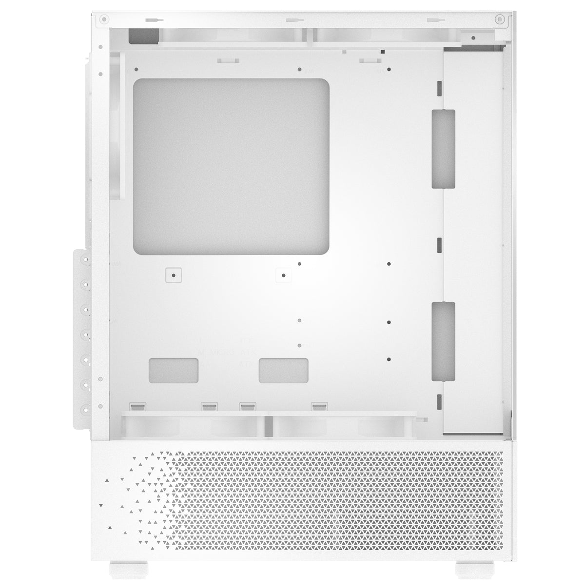 Boîtier PC Invader X Mini Midi Tower, Blanc