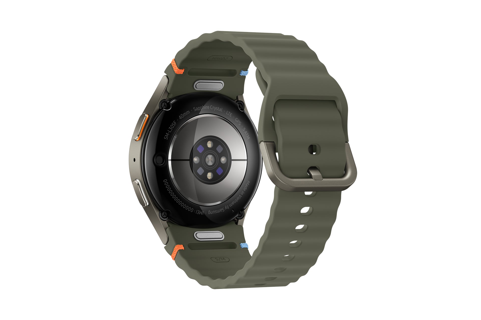 Samsung Samsung Galaxy Watch7 3,3 cm (1.3") AMOLED 40 mm Numérique 432 x 432 pixels Écran tactile 4G Vert Wifi GPS (satellite)