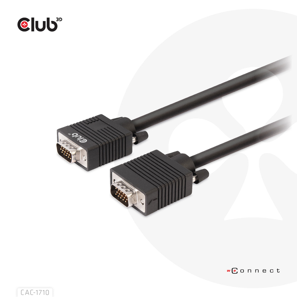 CLUB3D CAC-1710 Câble VGA (D-Sub) Noir, 10 m
