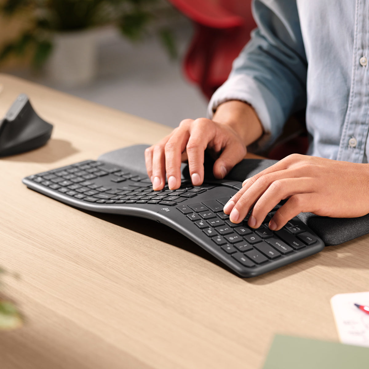Logitech ERGO K860 Tastatur Trådløs US International