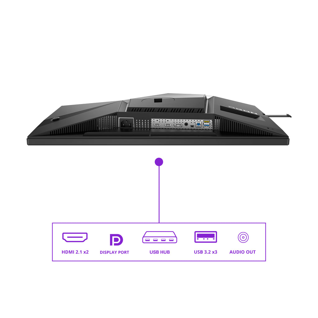 AOC AGON PRO AG326UD écran plat de PC 80 cm (31.5") 3840 x 2160 pixels 4K Ultra HD QD-OLED Noir