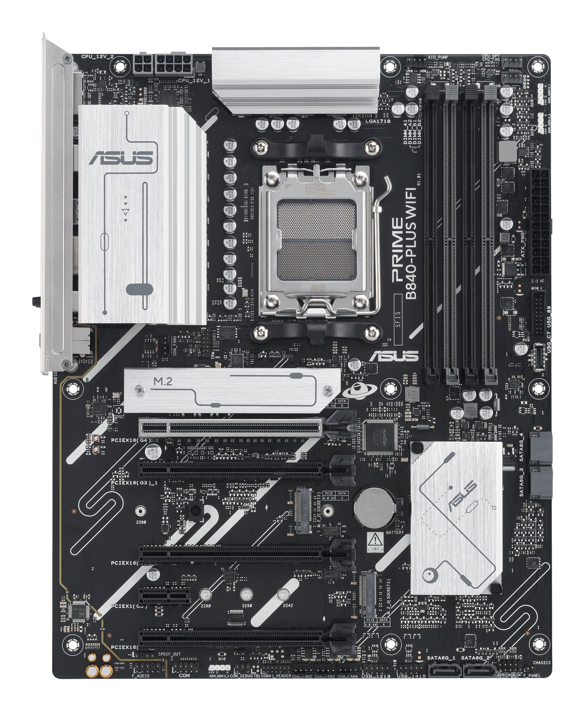 ASUS PRIME B840-PLUS WIFI AMD B840 Emplacement AM5 ATX