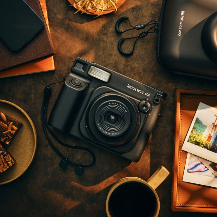 Fujifilm Instax Wide 400 62 x 99 mm Noir