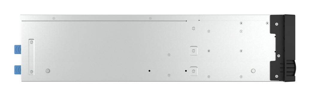 QNAP TS-H1677AXU-RP Serveur de stockage Rack (3 U) AMD Ryzen™ 7 7745 32 Go DDR5 0 To QNAP QTS Noir, Gris