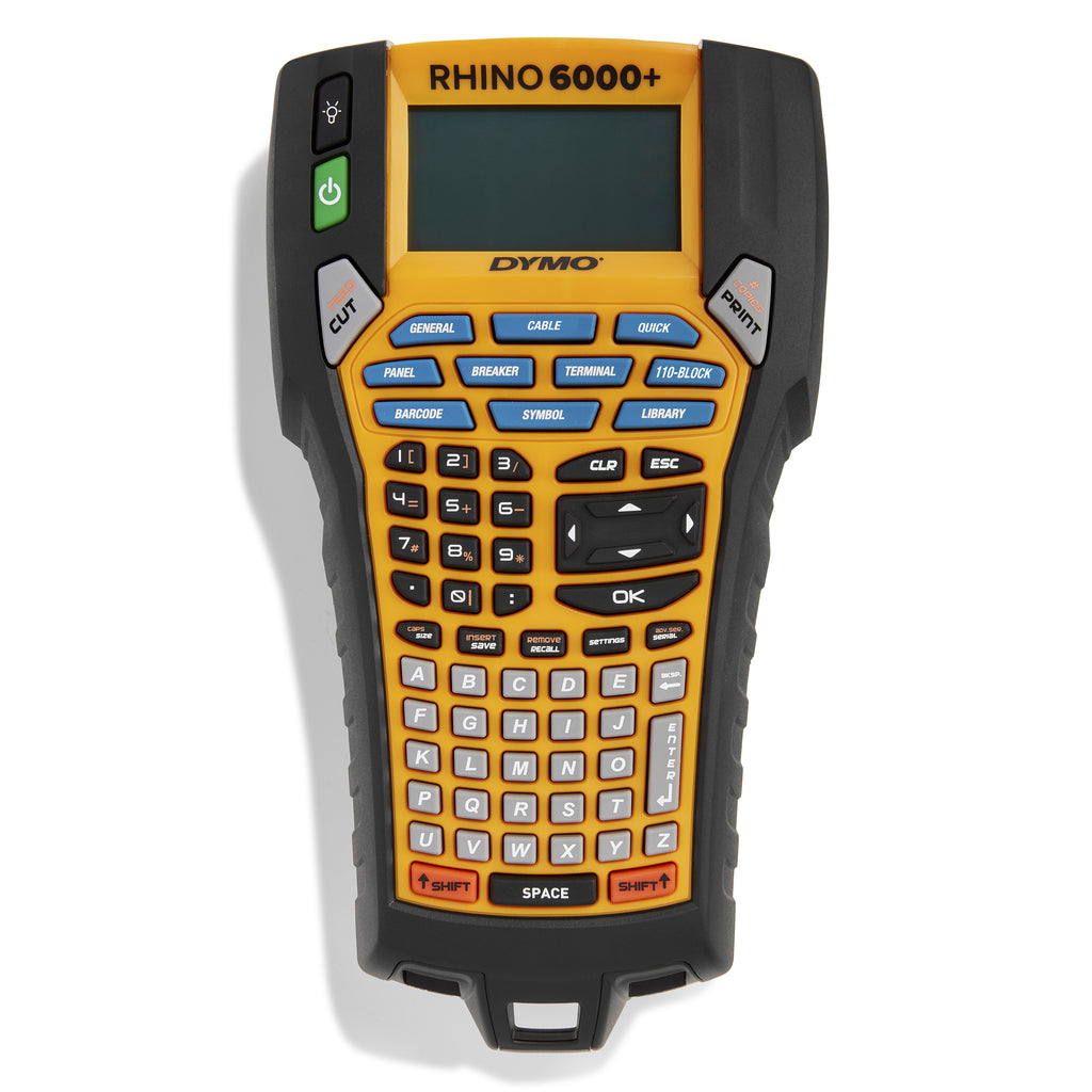 DYMO Rhino 6000ABC 2122967 Imprimante à Étiquettes Thermique Directe et Transfert Thermique