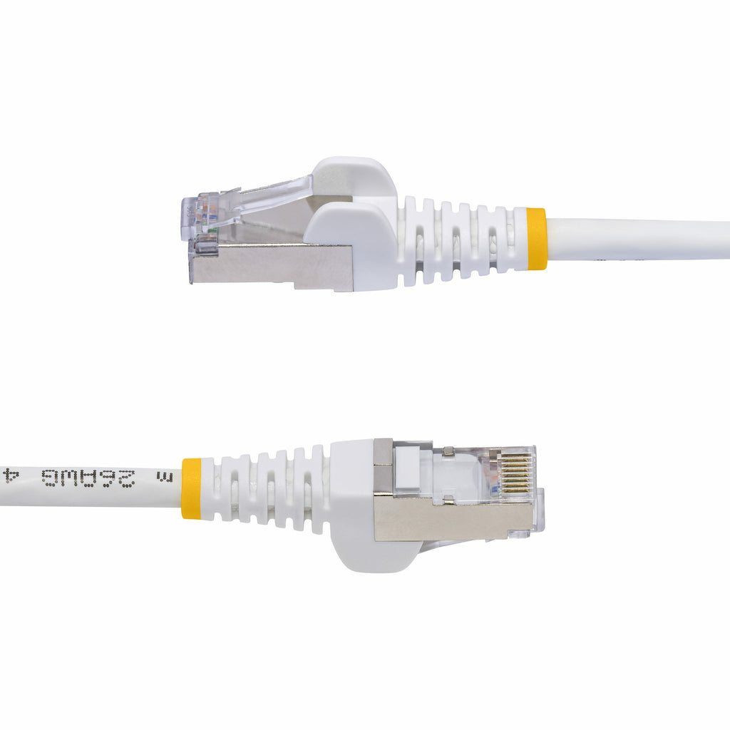 StarTech.com Câble Ethernet CAT8 Blanc 3m RJ45 S/FTP 25G/40G 2000MHz 100W PoE++ LSZH