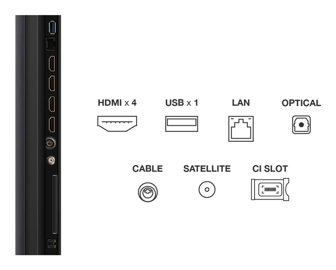 TCL C6K 75C6K TV 190,5 cm (75") 4K Ultra HD Smart TV Wifi Métallique