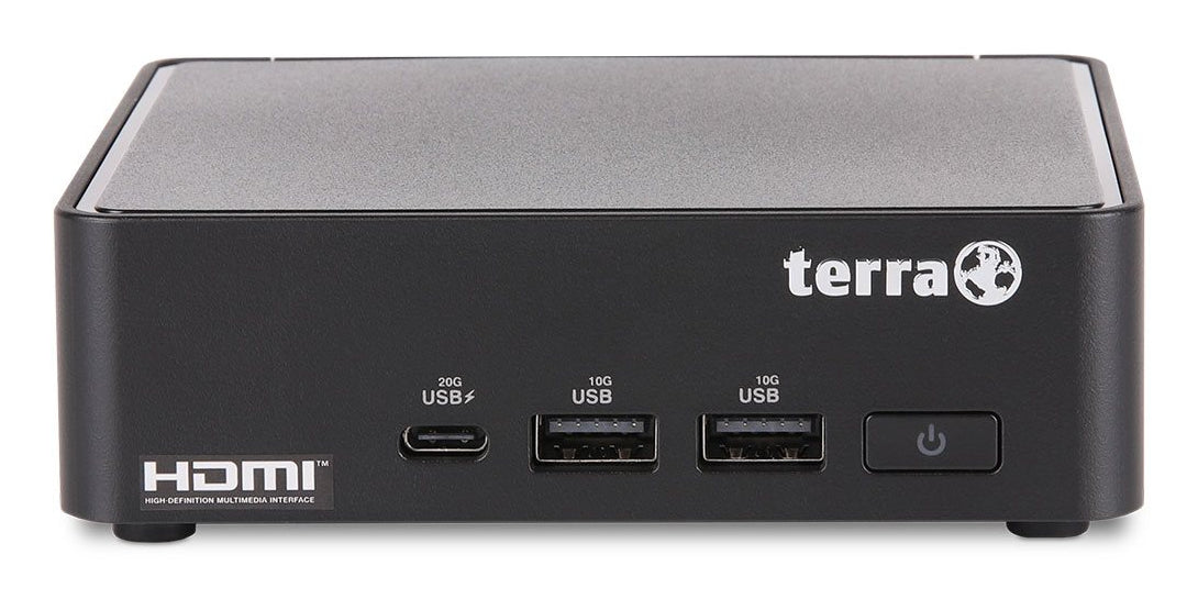 TERRA 1000074 PC/poste de travail Intel Core Ultra 5 125H 16 Go DDR5-SDRAM 500 Go SSD Windows 11 Pro Micro PC Noir