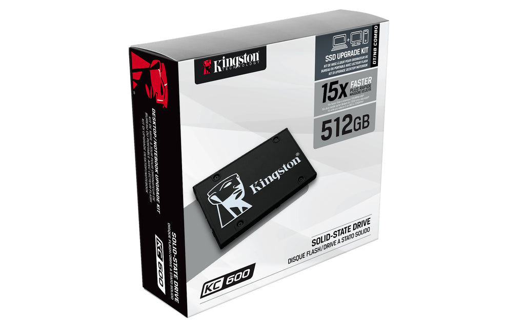 Kingston Technology SSD KC600 SATA3 2.5" de 256 Go