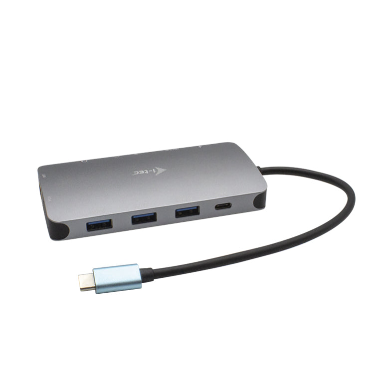i-tec Metal USB-C Nano Dock HDMI/VGA with LAN + Charger 100W - vue 3