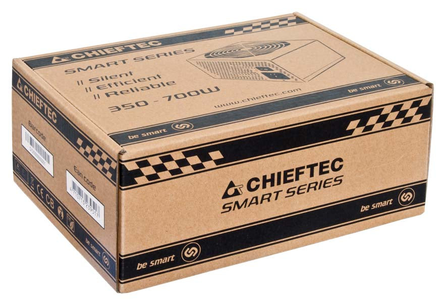 Chieftec Smart GPS-400A8 unité d'alimentation d'énergie 400 W 20+4 pin ATX ATX Noir