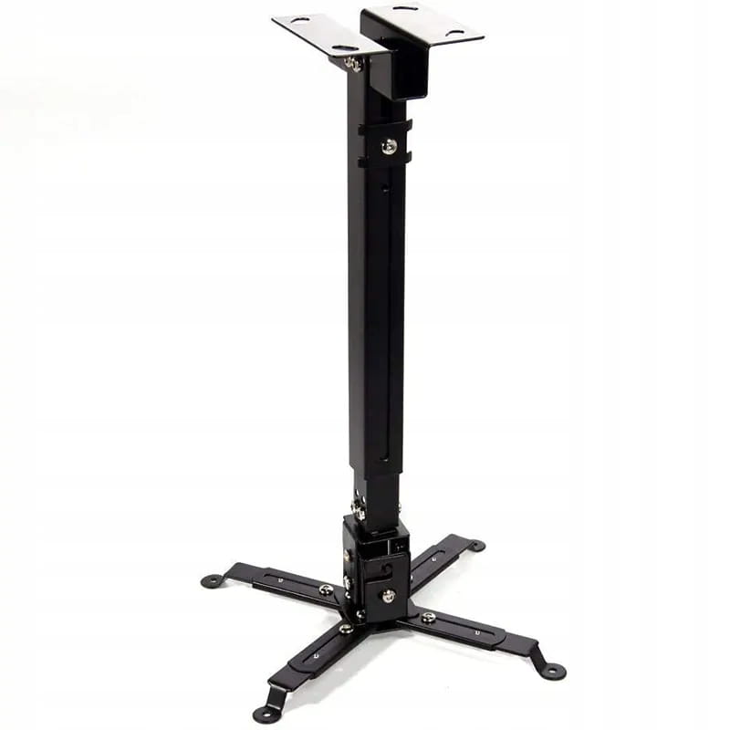 Support de fixation pour projecteur 4 en 1, noir, pour montage au plafond ou mural, jusqu'à 25 kg, Zenwire