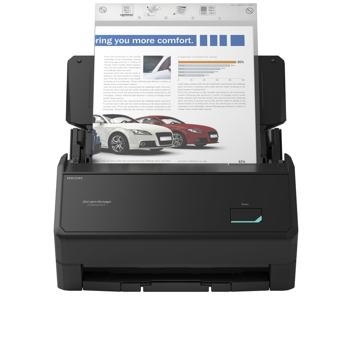 Ricoh ScanSnap iX2400 Scanner ADF 600 x 600 DPI A4 Noir