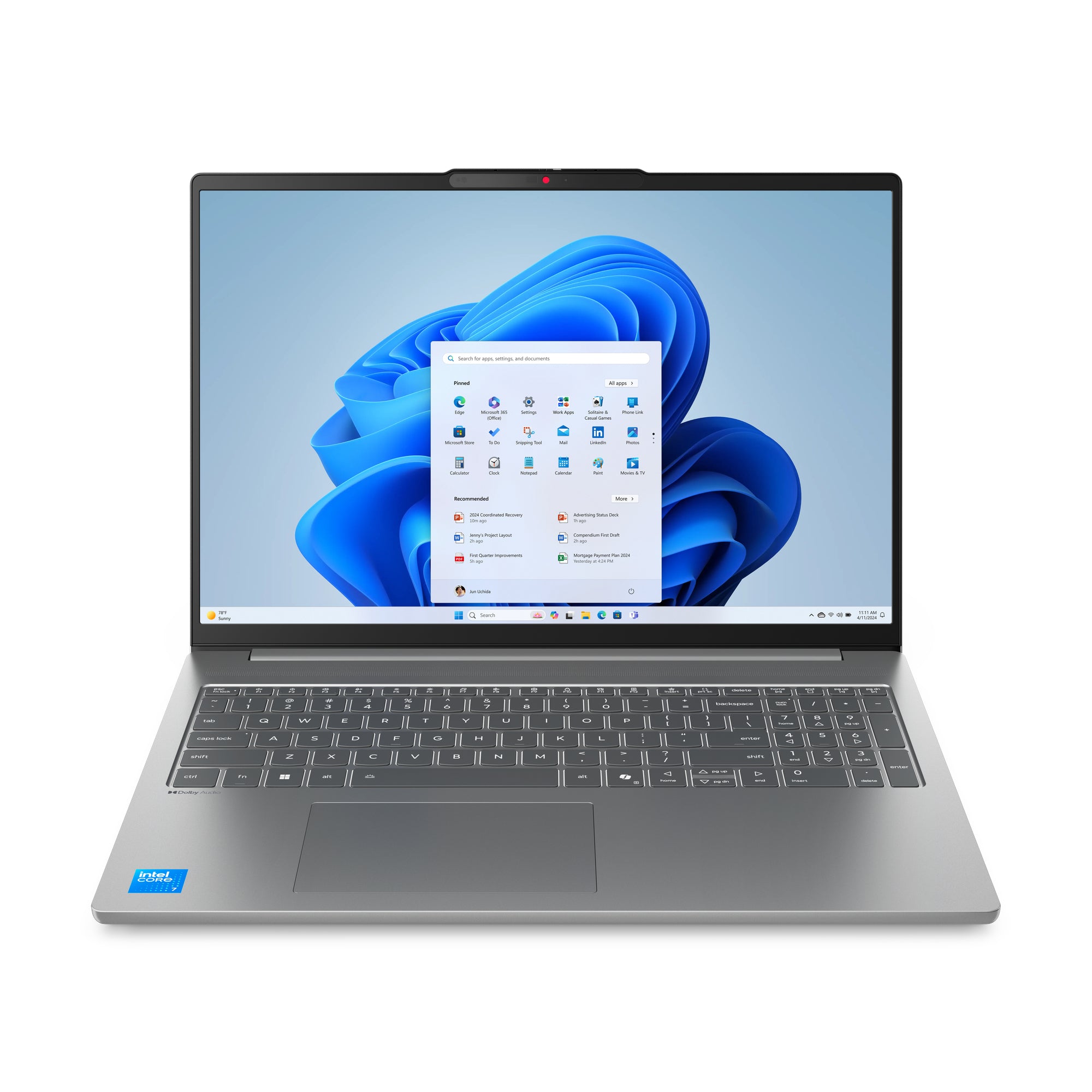 Lenovo IdeaPad Slim 5 16IRH10 Intel® Core™ i5 i5-13420H Ordinateur portable 40,6 cm (16") WUXGA 24 Go DDR5-SDRAM 512 Go SSD Wi-Fi 6 (802.11ax) Windows 11 Home Anglais Gris