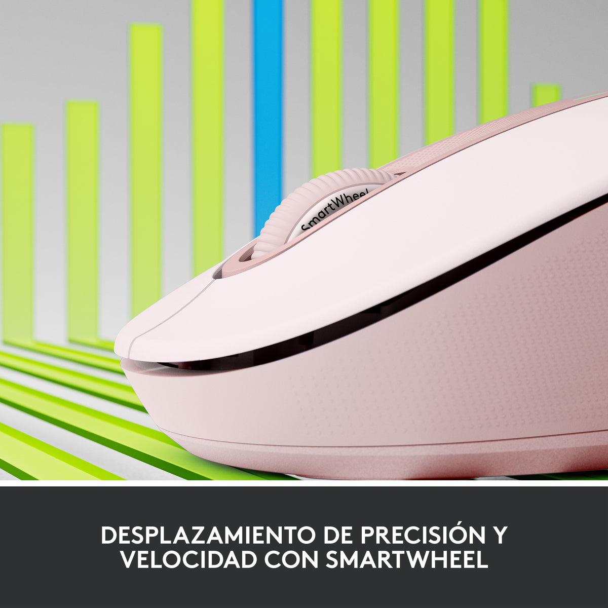 Logitech Signature M650 Souris Optique Sans Fil, Rose