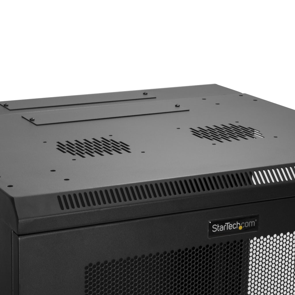 StarTech.com Armoire Réseau Murale 12U 19" avec Étagère 1U et 4 Montants
