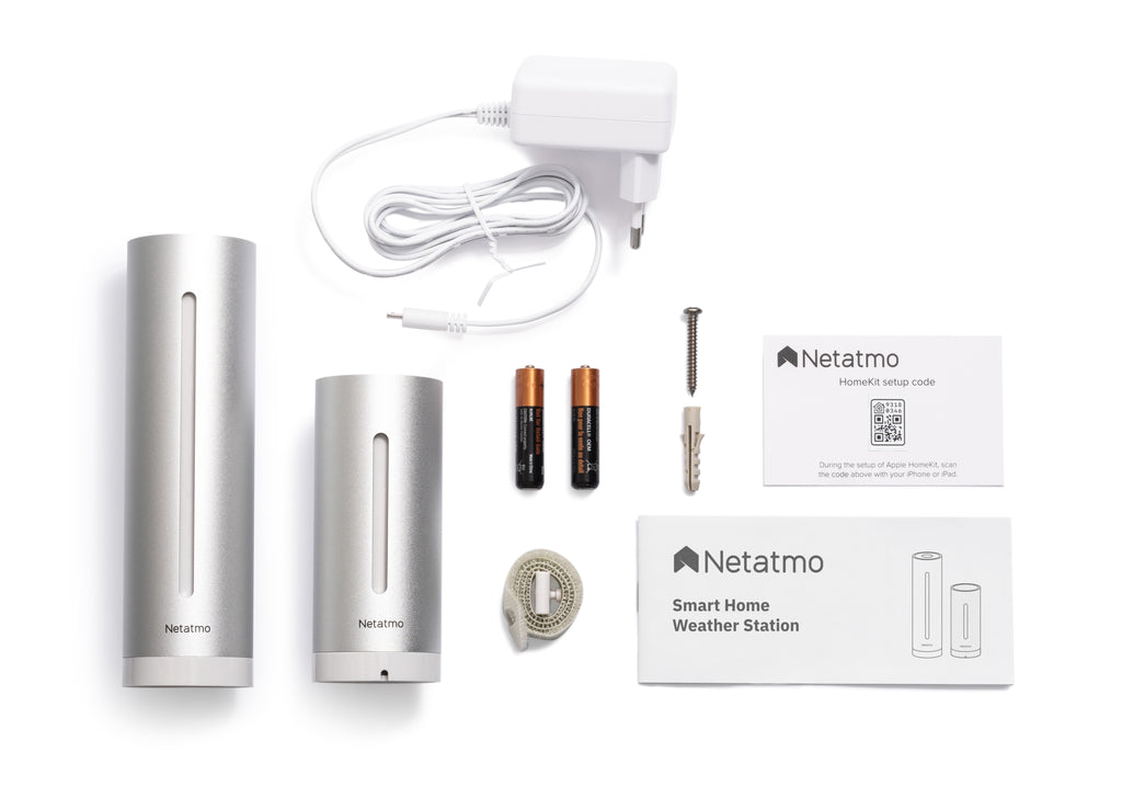 Netatmo NBU-NWS-NIM-EU station météo numérique Argent AC/Batterie Wifi