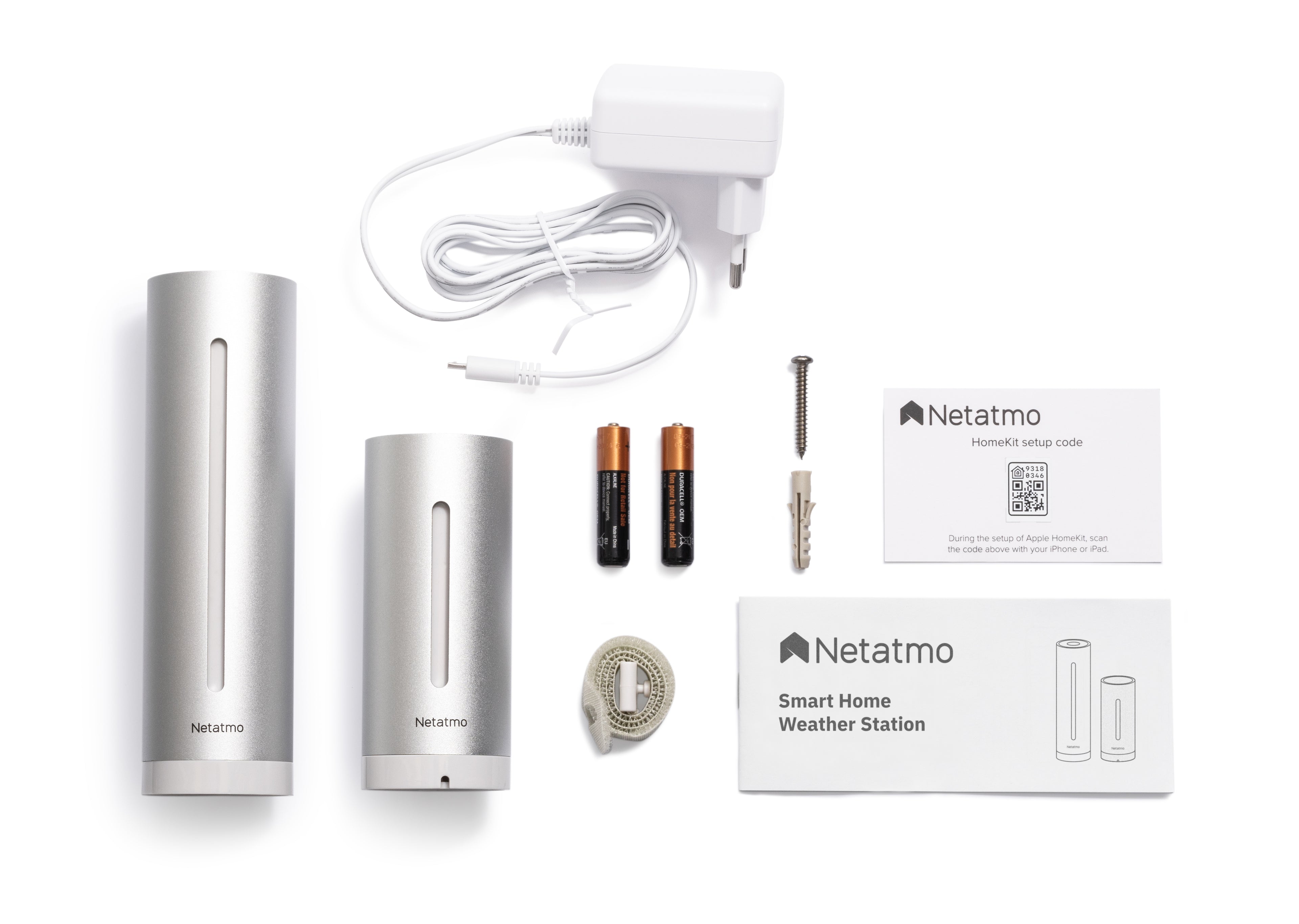Netatmo NBU-NWS-NIM-EU station météo numérique Argent AC/Batterie Wifi