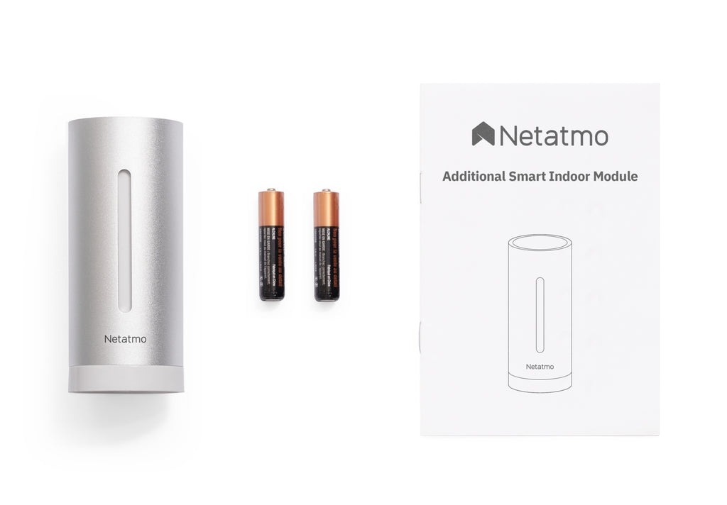 Netatmo NBU-NWS-NIM-EU station météo numérique Argent AC/Batterie Wifi