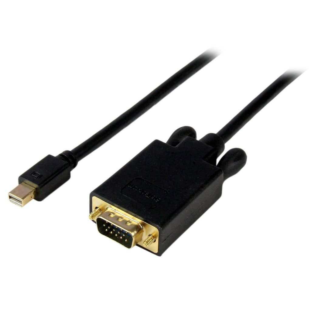 StarTech.com Câble Mini DisplayPort vers VGA de 1,8 m - Actif - 1920 x 1200 - Câble/Cordon d'Écran Adaptateur Mini DisplayPort vers VGA
