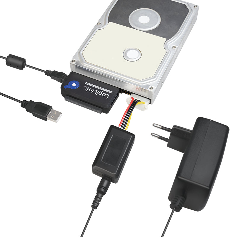 LogiLink AU0006C carte et adaptateur d'interfaces IDE/ATA, SATA