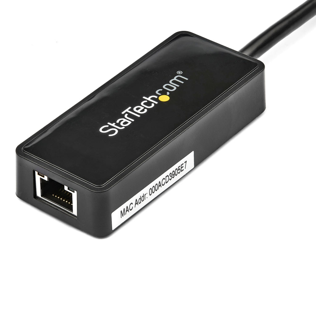 StarTech.com Adaptateur Ethernet USB 3.0 - Adaptateur Réseau USB 3.0 NIC avec Port USB - USB vers RJ45 - USB Passthrough