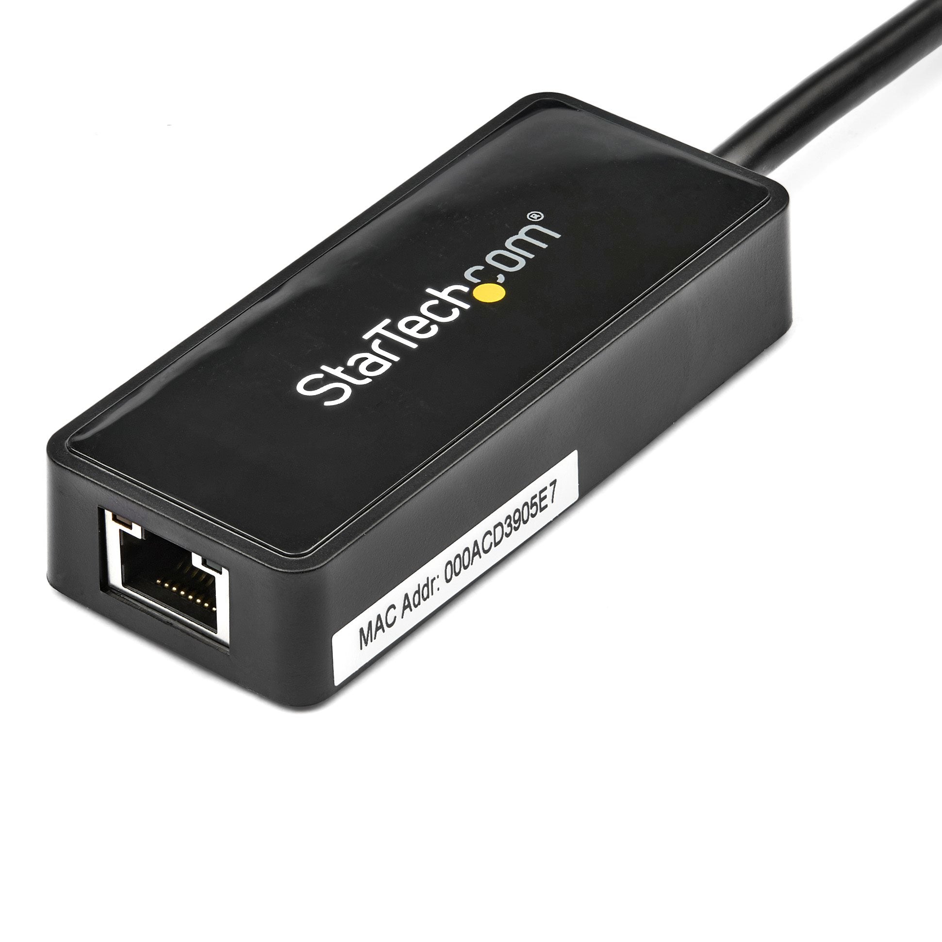 StarTech.com Adaptateur Ethernet USB 3.0 - Adaptateur Réseau USB 3.0 NIC avec Port USB - USB vers RJ45 - USB Passthrough