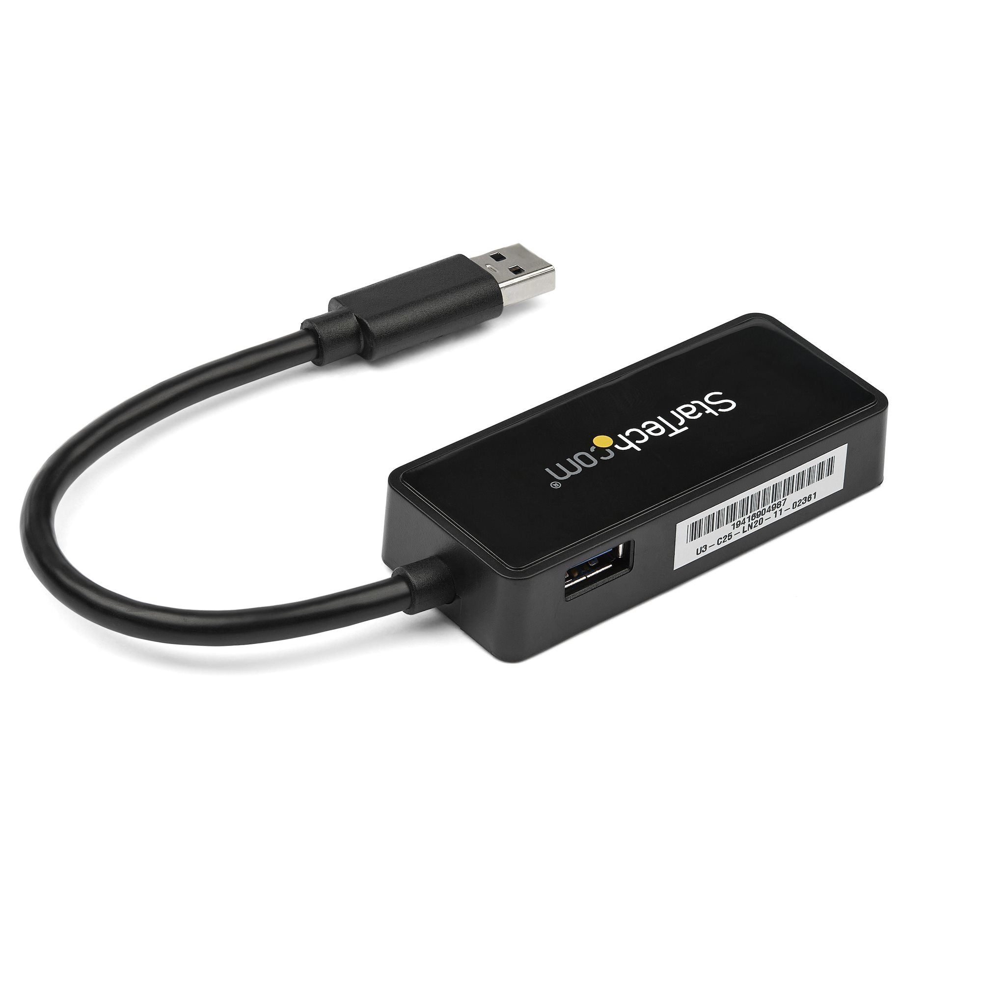 StarTech.com Adaptateur Ethernet USB 3.0 - Adaptateur Réseau USB 3.0 NIC avec Port USB - USB vers RJ45 - USB Passthrough