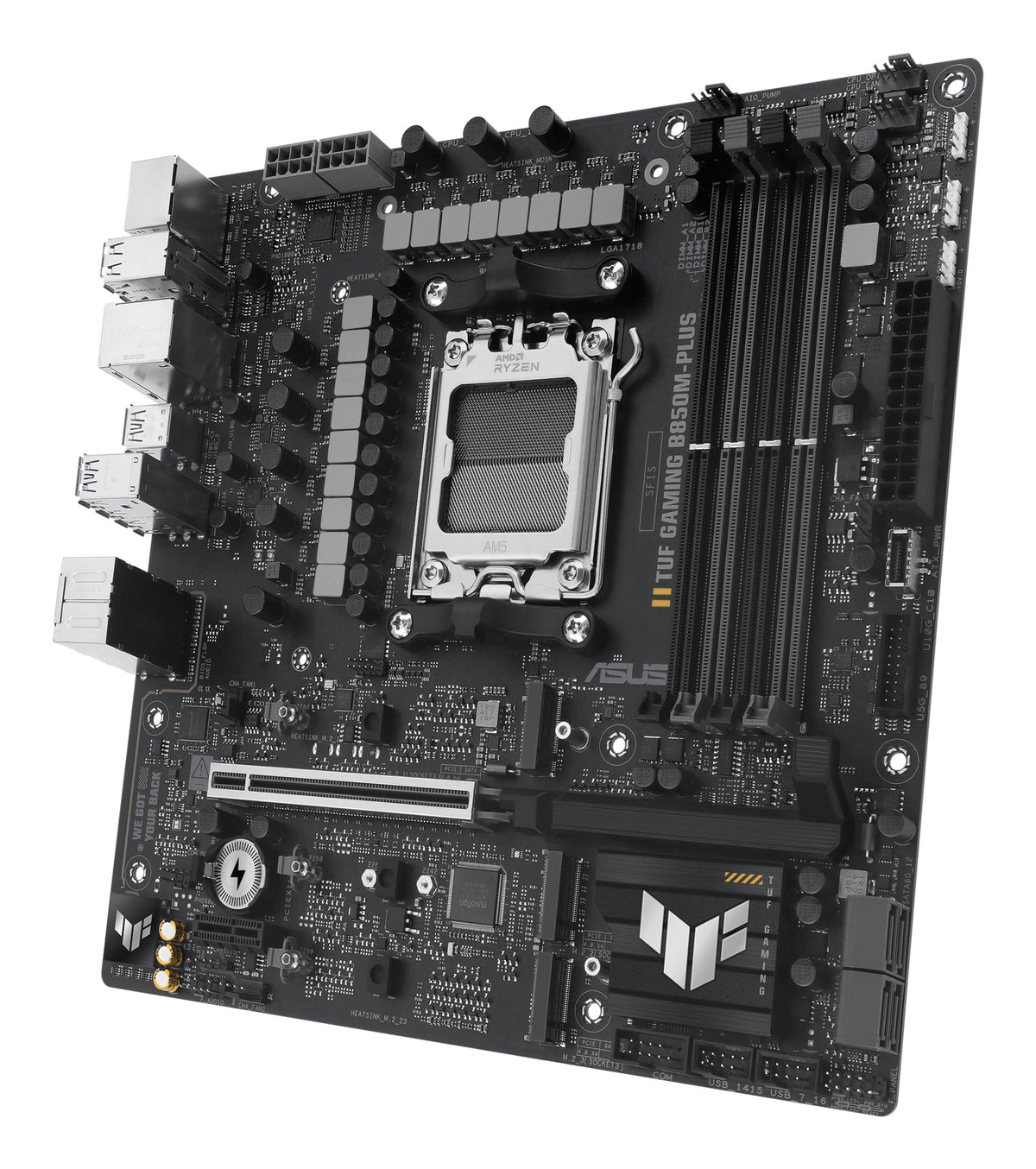 ASUS TUF GAMING B850M-PLUS Carte Mère AMD B850 Socket AM5 micro ATX