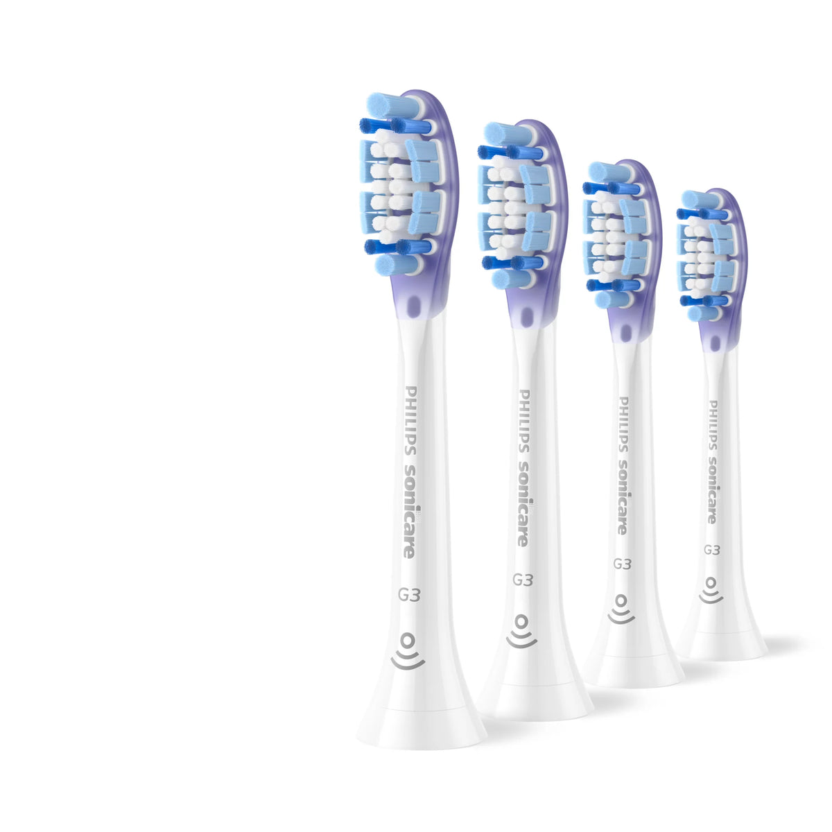 Philips Premium Gum Care HX9054/87, Lot de 4 Têtes de Brosse