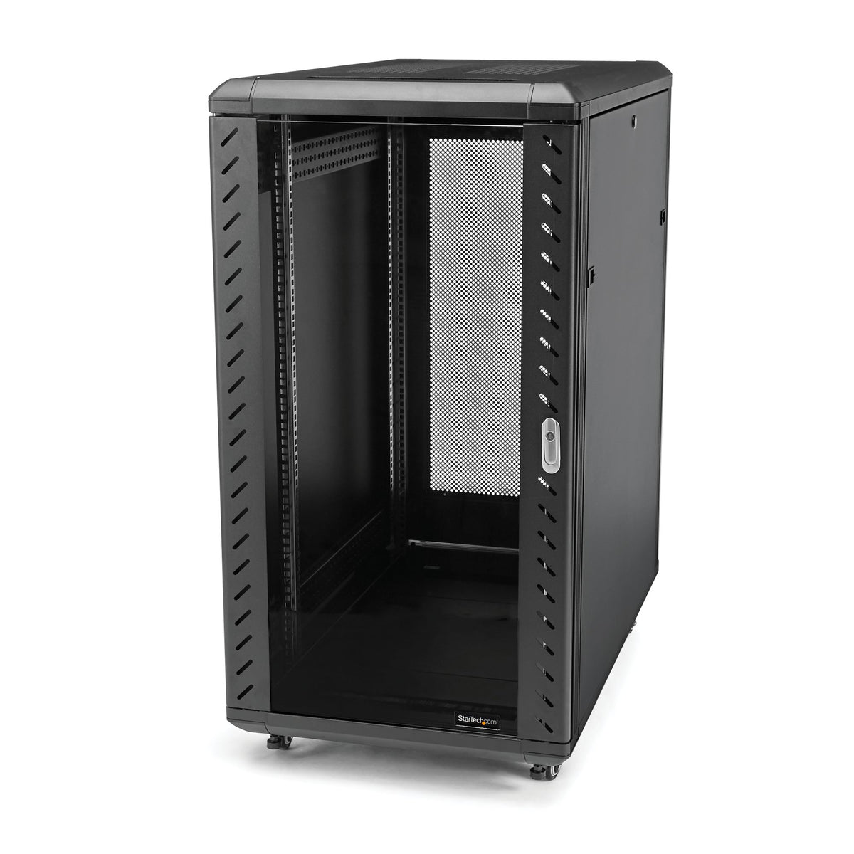 StarTech.com Armoire Rack Serveur 32U 19" Verrouillable avec Roulettes et Rails Ajustables