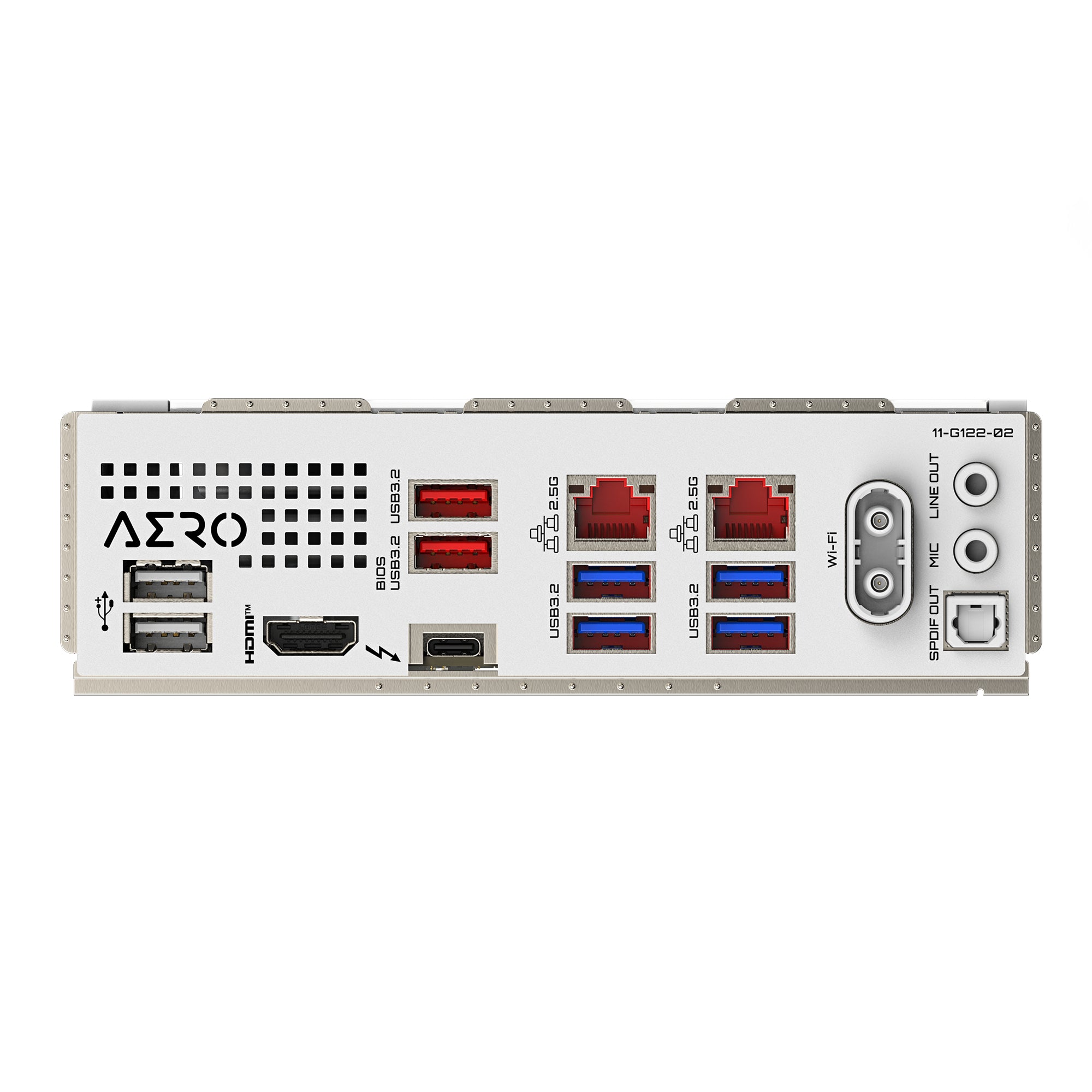 GIGABYTE Carte mère Z890 AERO G - Prend en charge les processeurs Intel Core Ultra (Série 2), VRM à 16+1+2 phases, jusqu'à 8800MHz DDR5 (OC), 1xPCIe 5.0 + 4xPCIe 4.0, Wi-Fi 7, LAN 2.5GbE, Thunderbolt 4