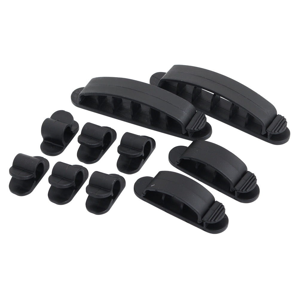LogiLink KAB0039 serre-câbles Noir 10 pièce(s)