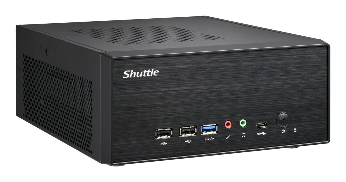 Shuttle XPC slim Barebone XB860G2 - S1851, Intel H860, 1xDP, 2xHDMI, 2 PCIe Slots (1x 16X & 1x X1), 2x Intel LAN (1G + 2