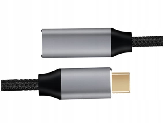 Zenwire Rallonge USB-C 3.2 Thunderbolt 3 4 100 W 4K 60 Hz Câble 10 Gb/s 3 m Zenwire ZC-11