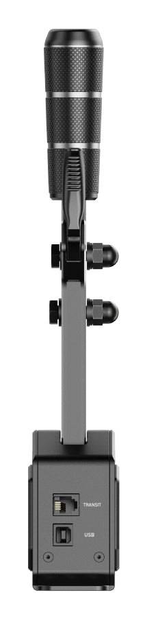 Levier de Vitesse Racing RS059 pour Simulateur de Course et de Vol, Aluminium et Métal, Noir